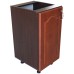 Corp inferior cu 1 usa stanga Zebra, Wenge/ MDF Cedru Mustata, fara blat, 40 x 82 x 50 cm